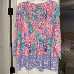 Lilly Pulitzer Marilina Top XL